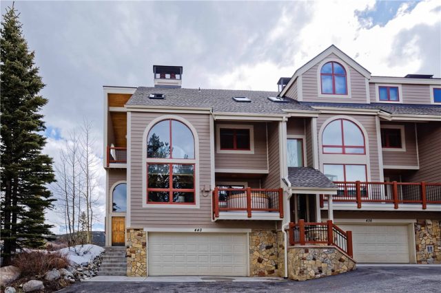 Townhome in Sunrise Ridge Townhomes, Breckenridge, CO — photo 1 (MLS S1000081)
