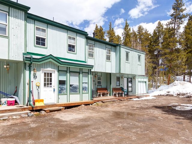 Townhome in Warriors Mark Townhouses, Breckenridge, CO — photo 1 (MLS S1000220)