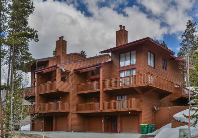 Townhome in Mark Meadows Townhouses, Breckenridge, CO — photo 1 (MLS S1000517)