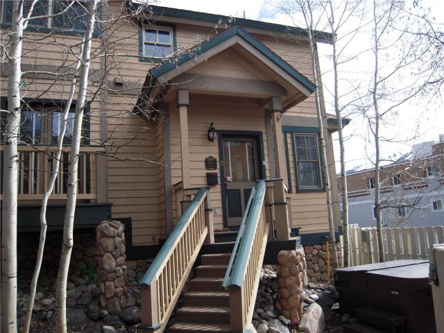 Townhome in Ridge Street Chalets, Breckenridge, CO — photo 1 (MLS S1000686)