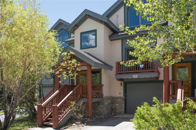 Townhome in Pines At 4 Oclock Sub, Breckenridge, CO — photo 1 (MLS S1004011)