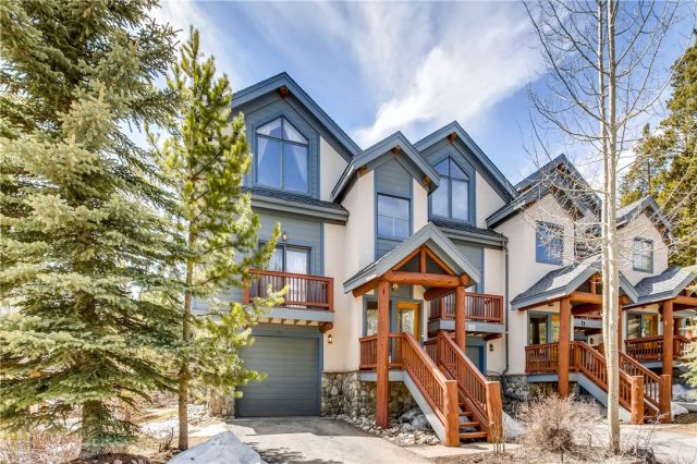 Townhome in Pines At 4 Oclock Sub, Breckenridge, CO — photo 1 (MLS S1004474)