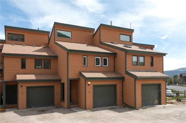 Townhome in Spruce Point Townhomes, Frisco, CO — photo 1 (MLS S1008876)