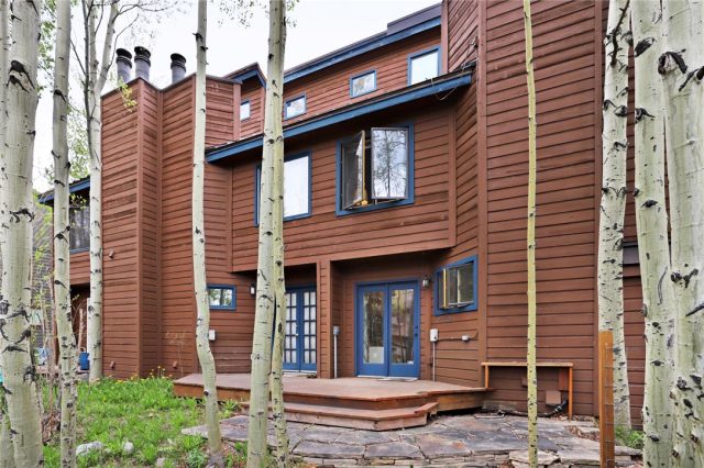 Townhome in Wildwood Townhomes, Frisco, CO — photo 1 (MLS S1009213)
