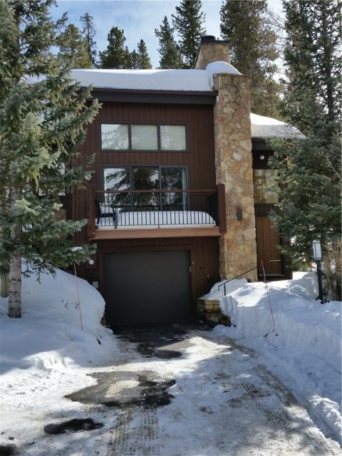 Townhome in Amerind Townhouses, Breckenridge, CO — photo 1 (MLS S1012103)