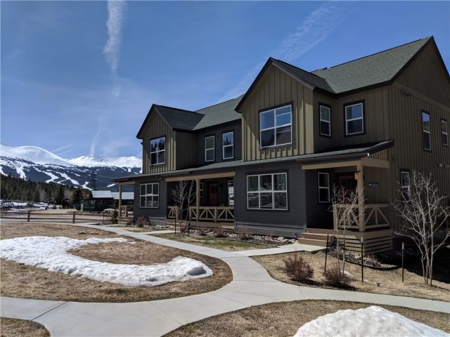 Townhome in Lincoln Park At The Wellington Nbhd, Breckenridge, CO — photo 1 (MLS S1013123)