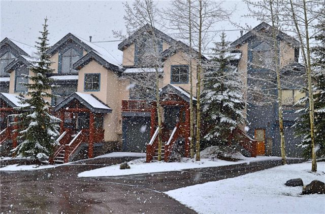 Townhome in Pines At 4 Oclock Sub, Breckenridge, CO — photo 1 (MLS S1013701)