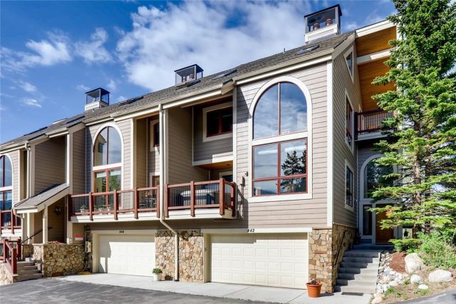 Townhome in Sunrise Ridge Townhomes, Breckenridge, CO — photo 1 (MLS S1014426)