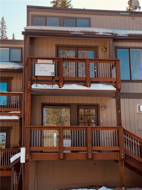 Townhome in Baldy Mtn Townhomes, Breckenridge, CO — photo 1 (MLS S1015142)