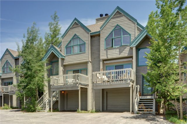 Townhome in Crystal Creek Townhomes, Breckenridge, CO — photo 1 (MLS S1019138)