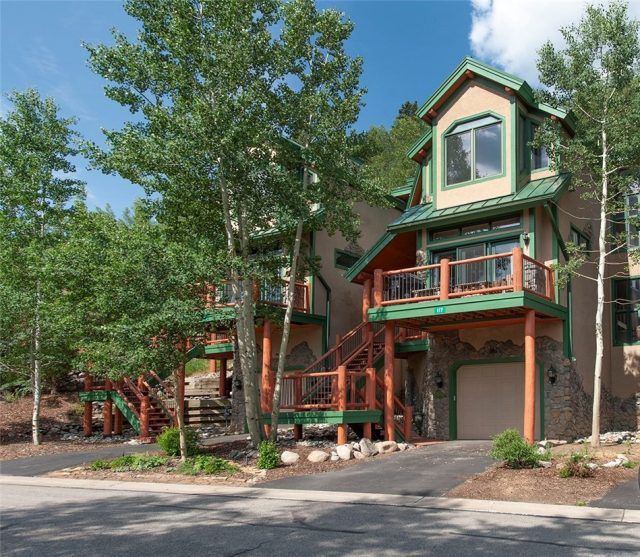 Townhome in Woods At Breckenridge, Breckenridge, CO — photo 1 (MLS S1019408)