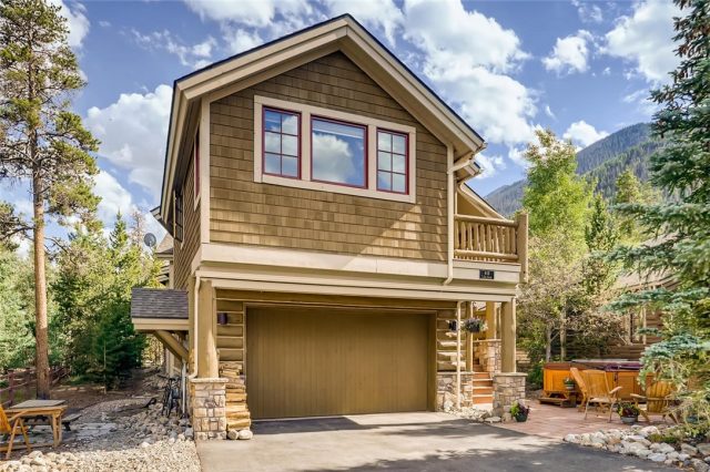 Duplex in Pitkin Pines Townhomes, Frisco, CO — photo 1 (MLS S1019509)
