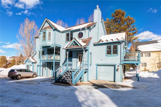 Townhome in Victorian Gables Townhomes, Breckenridge, CO — photo 1 (MLS S1023907)