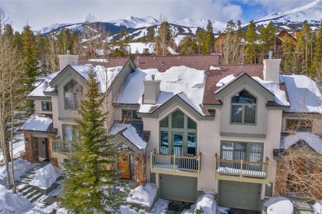 Townhome in Highlander Townhomes, Breckenridge, CO — photo 1 (MLS S1024382)