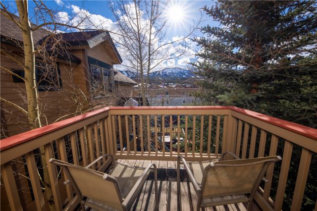 Duplex in Ridge Street Chalets, Breckenridge, CO — photo 1 (MLS S1024760)