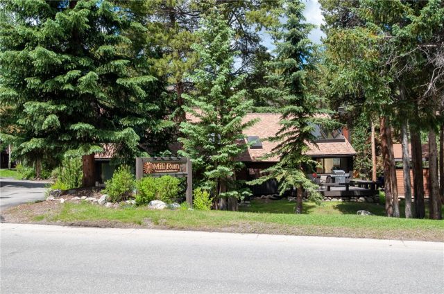 Townhome in Mill Run Condo, Breckenridge, CO — photo 1 (MLS S1029016)