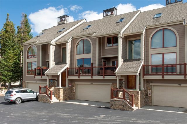 Townhome in Sunrise Ridge Townhomes, Breckenridge, CO — photo 1 (MLS S1031117)