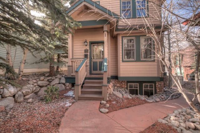 Townhome in Ridge Street Chalets, Breckenridge, CO — photo 1 (MLS S1031609)
