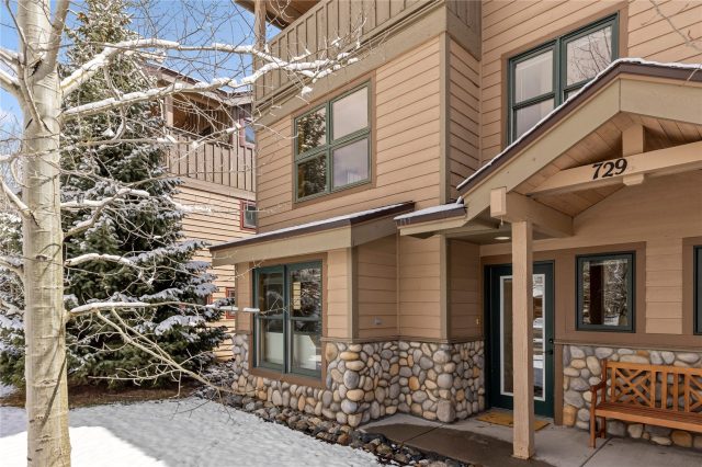 Townhome in Crossroads Townhomes, Frisco, CO — photo 1 (MLS S1035298)