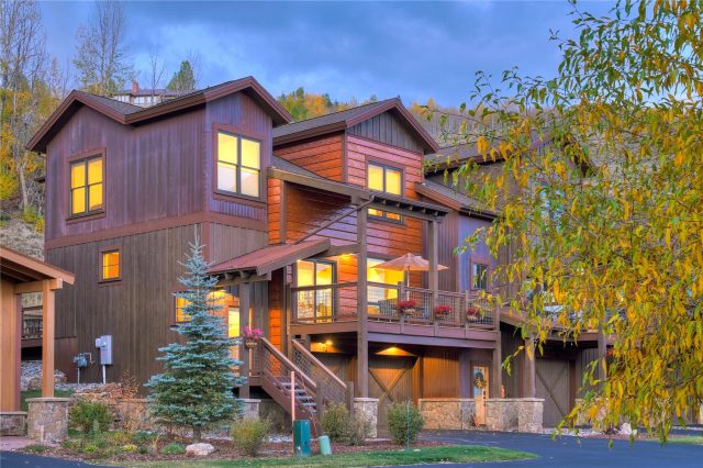 Townhome in Angler Mtn Ranch Lakeside Townhomes, Silverthorne, CO — photo 1 (MLS S1039154)
