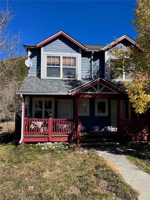 Townhome in Gibson Heights Townhomes, Breckenridge, CO — photo 1 (MLS S1039233)