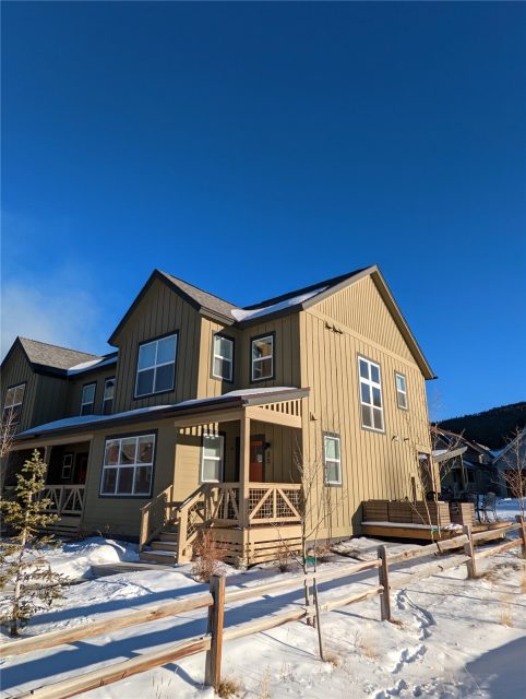 Townhome in Lincoln Park At The Wellington Nbhd, Breckenridge, CO — photo 1 (MLS S1039533)