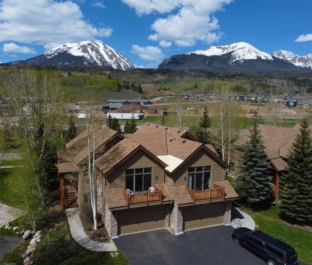 Duplex in Blue River Run Townhomes, Silverthorne, CO — photo 1 (MLS S1040953)