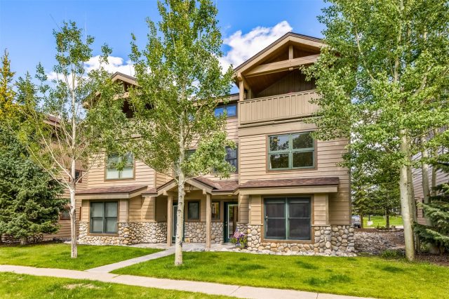 Townhome in Crossroads Townhomes, Frisco, CO — photo 1 (MLS S1044287)