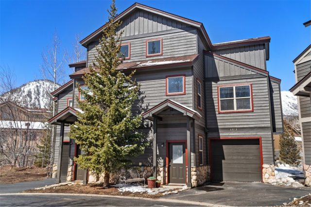 Townhome in Crossroads Townhomes, Frisco, CO — photo 1 (MLS S1048293)