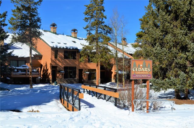 Townhome in Cedars At Breckenridge Townhomes, Breckenridge, CO — photo 1 (MLS S1048303)