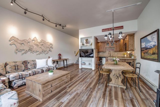 Townhome in Parkside Townhouses, Frisco, CO — photo 1 (MLS S1051486)