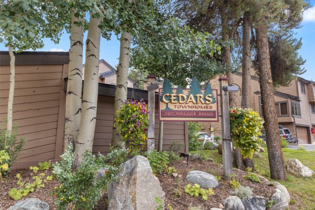 Condo in Cedars At Breckenridge Townhomes, Breckenridge, CO — photo 1 (MLS S1053455)