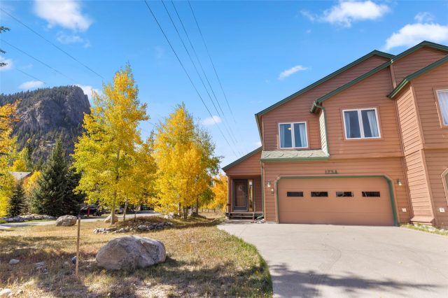 Townhome in Rivercrest Townhomes, Frisco, CO — photo 1 (MLS S1053755)