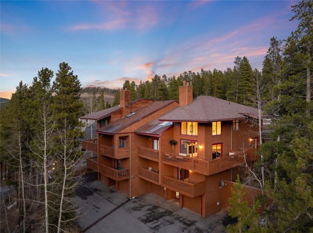 Townhome in Mark Meadows Townhouses, Breckenridge, CO — photo 1 (MLS S1055196)