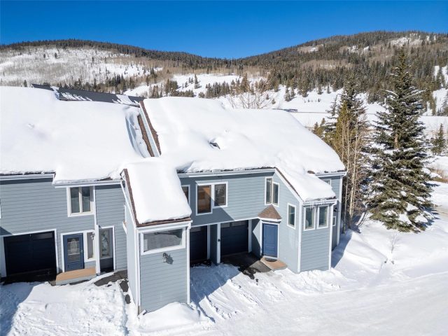 Townhome in Togwotee Lodge Townhomes, Copper Mountain, CO — photo 1 (MLS S1055876)