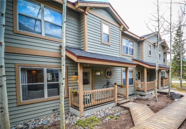 Townhome in Kenington Place Townhomes, Breckenridge, CO — photo 1 (MLS S1056880)