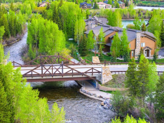 Townhome in Ponds At Blue River Condo, Silverthorne, CO — photo 1 (MLS S1058065)