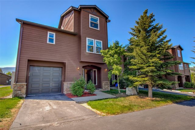 Townhome in Buck Ridge Townhomes, Dillon, CO — photo 1 (MLS S1060014)