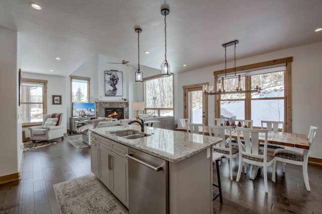 Duplex in Angler Mtn Ranch Lakeside Townhomes, Silverthorne, CO — photo 1 (MLS S1064069)