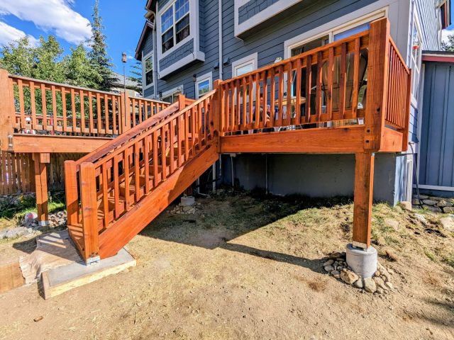 Townhome in Gibson Heights Townhomes, Breckenridge, CO — photo 1 (MLS S1065939)