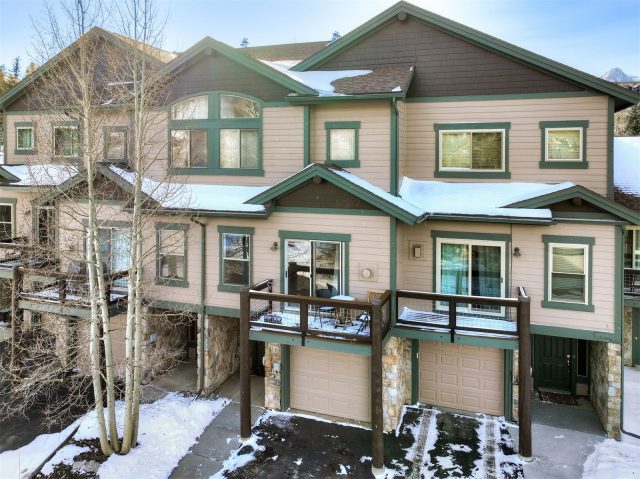Townhome in Hideaway Townhouses Sub, Silverthorne, CO — photo 1 (MLS S1066156)