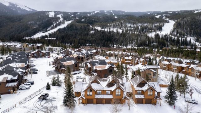 Townhome in Snake River Village Condominiums, Dillon, CO — photo 1 (MLS S1067740)