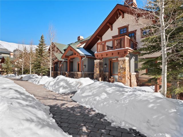 Townhome in Union Creek Townhomes, Copper Mountain, CO — photo 1 (MLS S1067776)