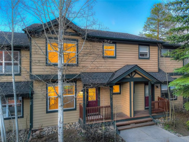 Townhome in Kingdom Park Townhomes, Breckenridge, CO — photo 1 (MLS S1068876)