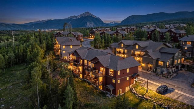 Townhome in Prospector Village, Silverthorne, CO — photo 1 (MLS S1069901)