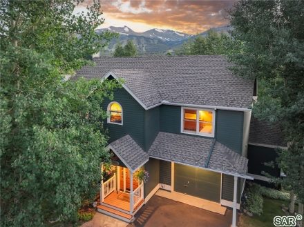 Home in Wellington Square Townhomes, Breckenridge, CO — photo 1 (MLS S375269)