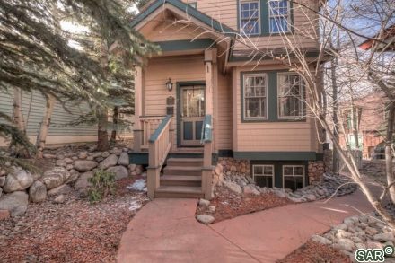 Townhome in Ridge Street Chalets, Breckenridge, CO — photo 1 (MLS S377078)