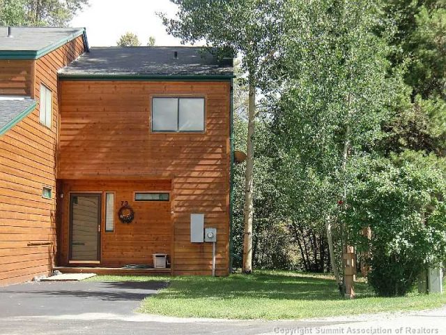 Townhome in Bridge Point Townhomes, Frisco, CO — photo 1 (MLS S381314)