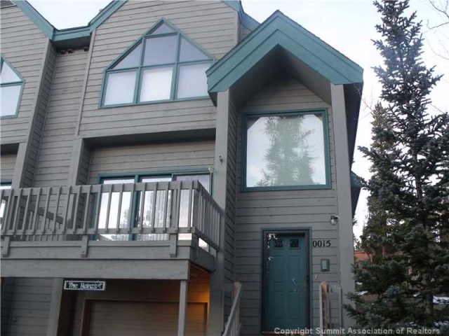 Townhome in Crystal Creek Townhomes, Breckenridge, CO — photo 1 (MLS S382261)