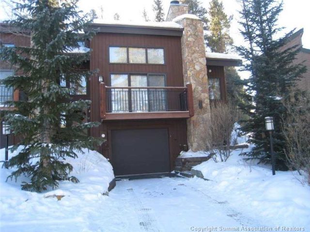 Townhome in Amerind Townhouses, Breckenridge, CO — photo 1 (MLS S382522)